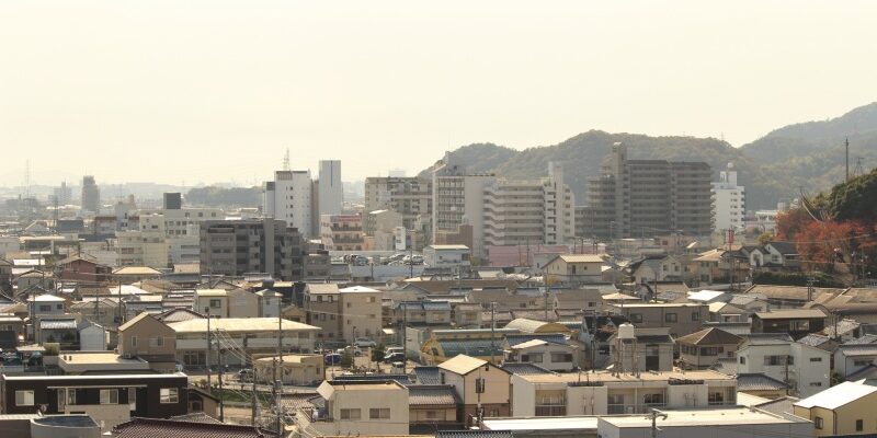 20190627田舎の街並み 街並み