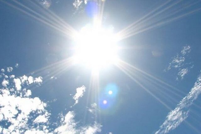 梅雨明けの太陽